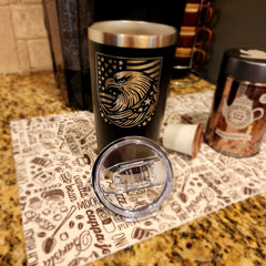 Engraved "We not Me" 20oz Tumbler with Lid